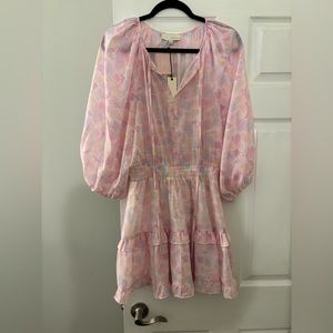 Pink boutique dress. Size small with tags.